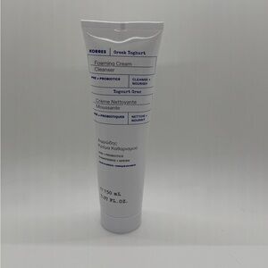 NWT Korres Greek Yoghurt Foaming Cream Cleanser 5.07 oz